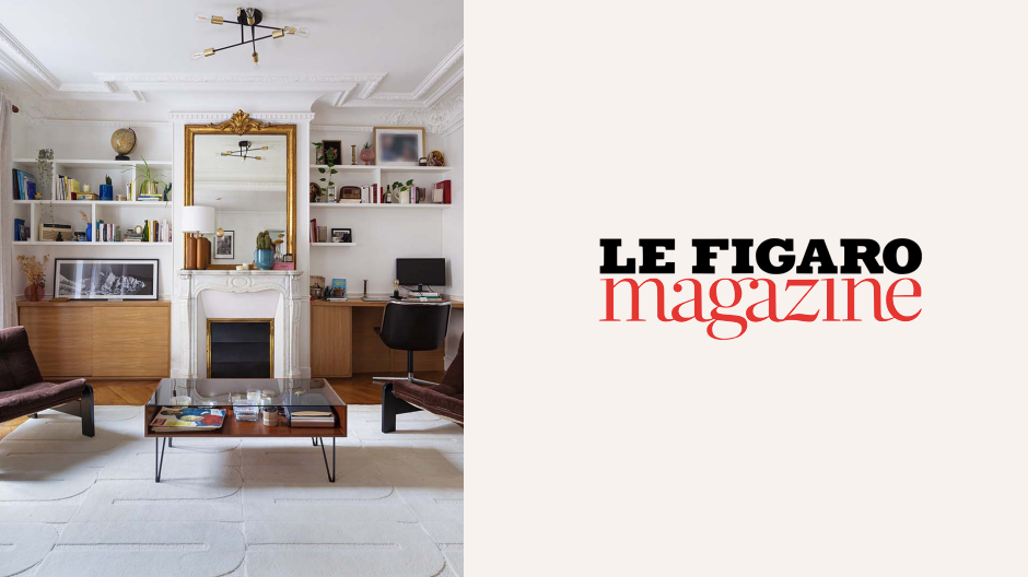 Figaro Magazine - Tapis Baba Terracota