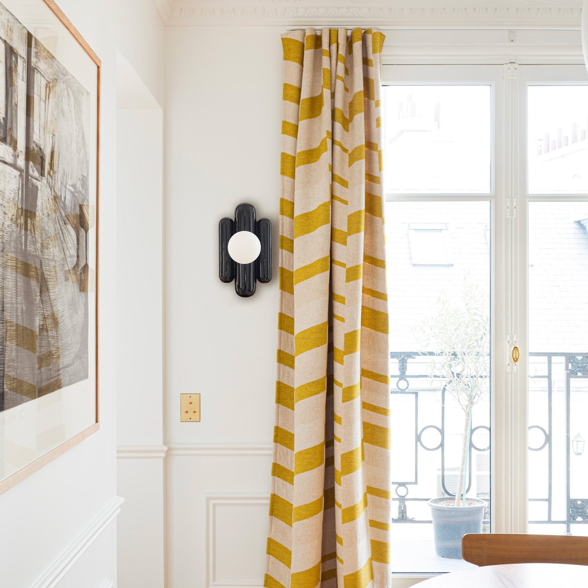 The Madeleine wall light - Black