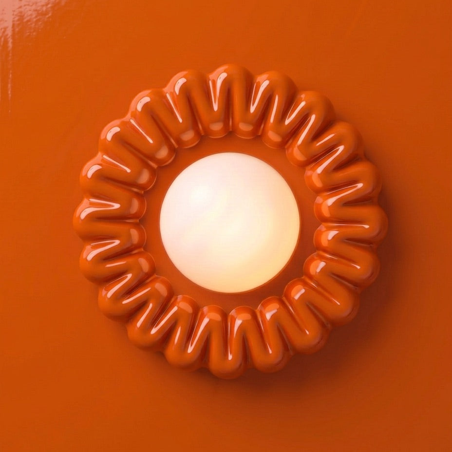 L'applique murale Mousseline - Orange Pop