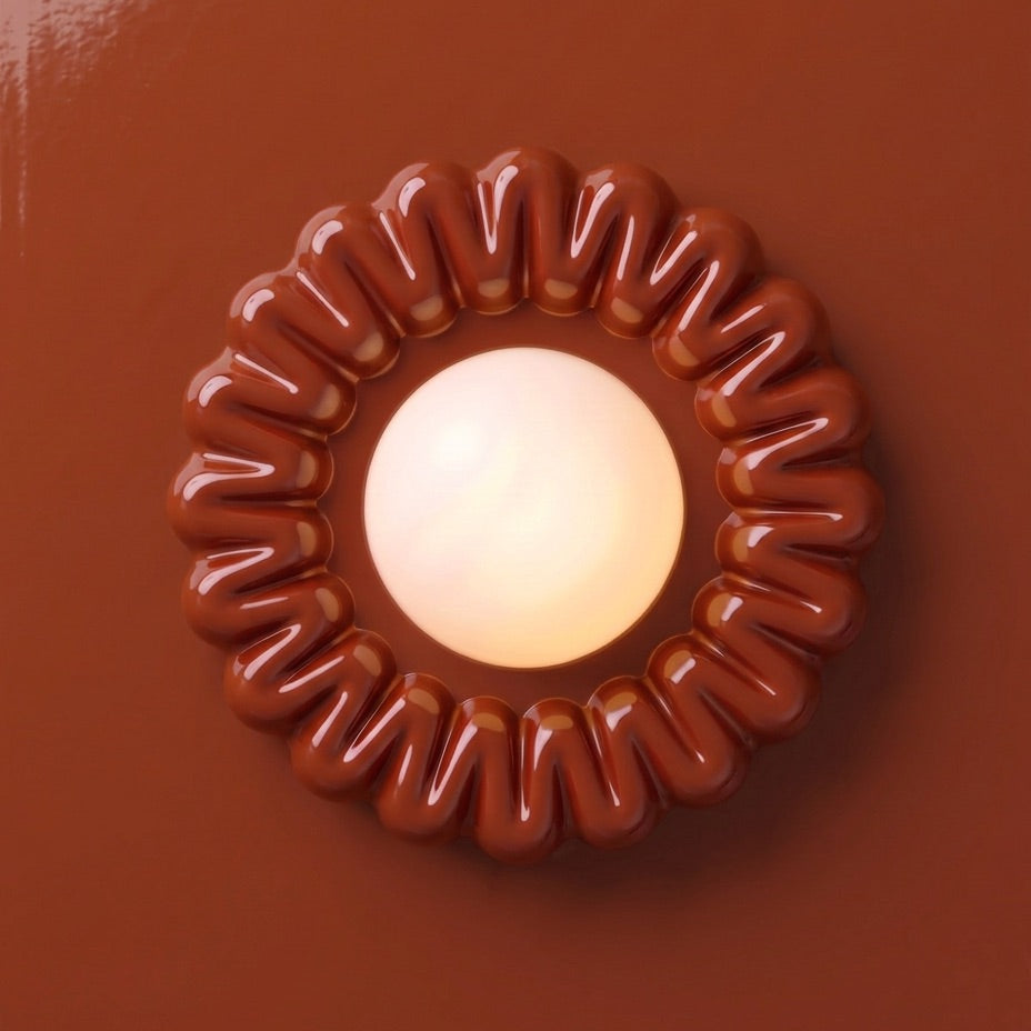 L'applique murale Mousseline - Terracotta
