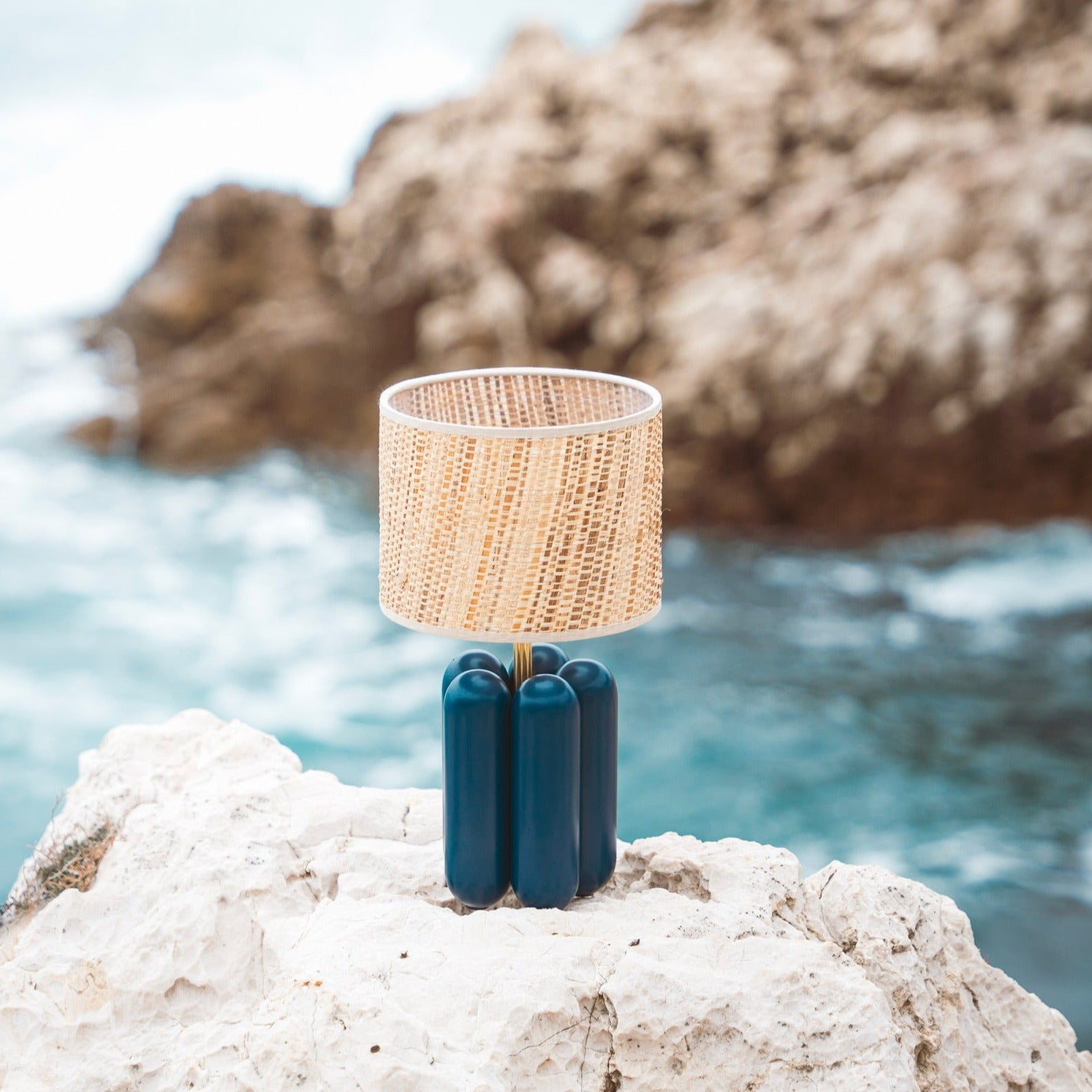The Little Charlotte Lamp - Midnight Blue