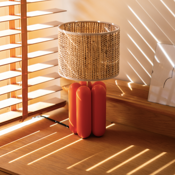 The Little Charlotte Lamp - Pop Orange