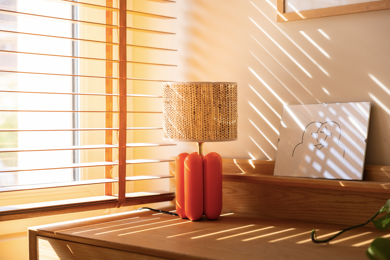 The Little Charlotte Lamp - Pop Orange