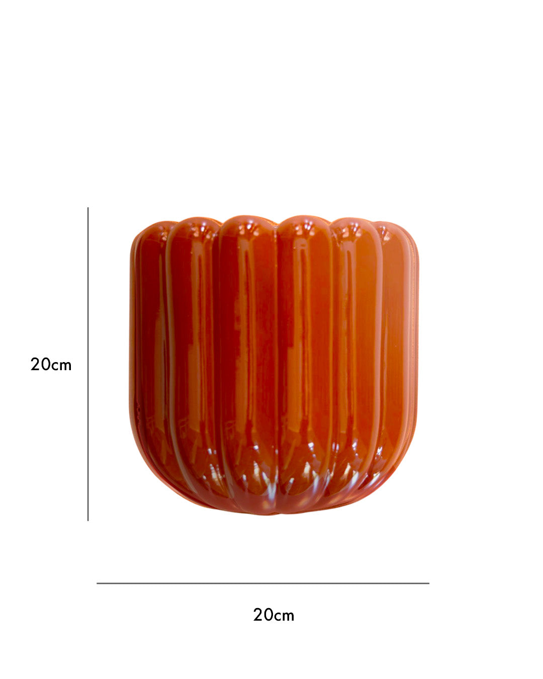 The Cannelle wall light - Terracotta
