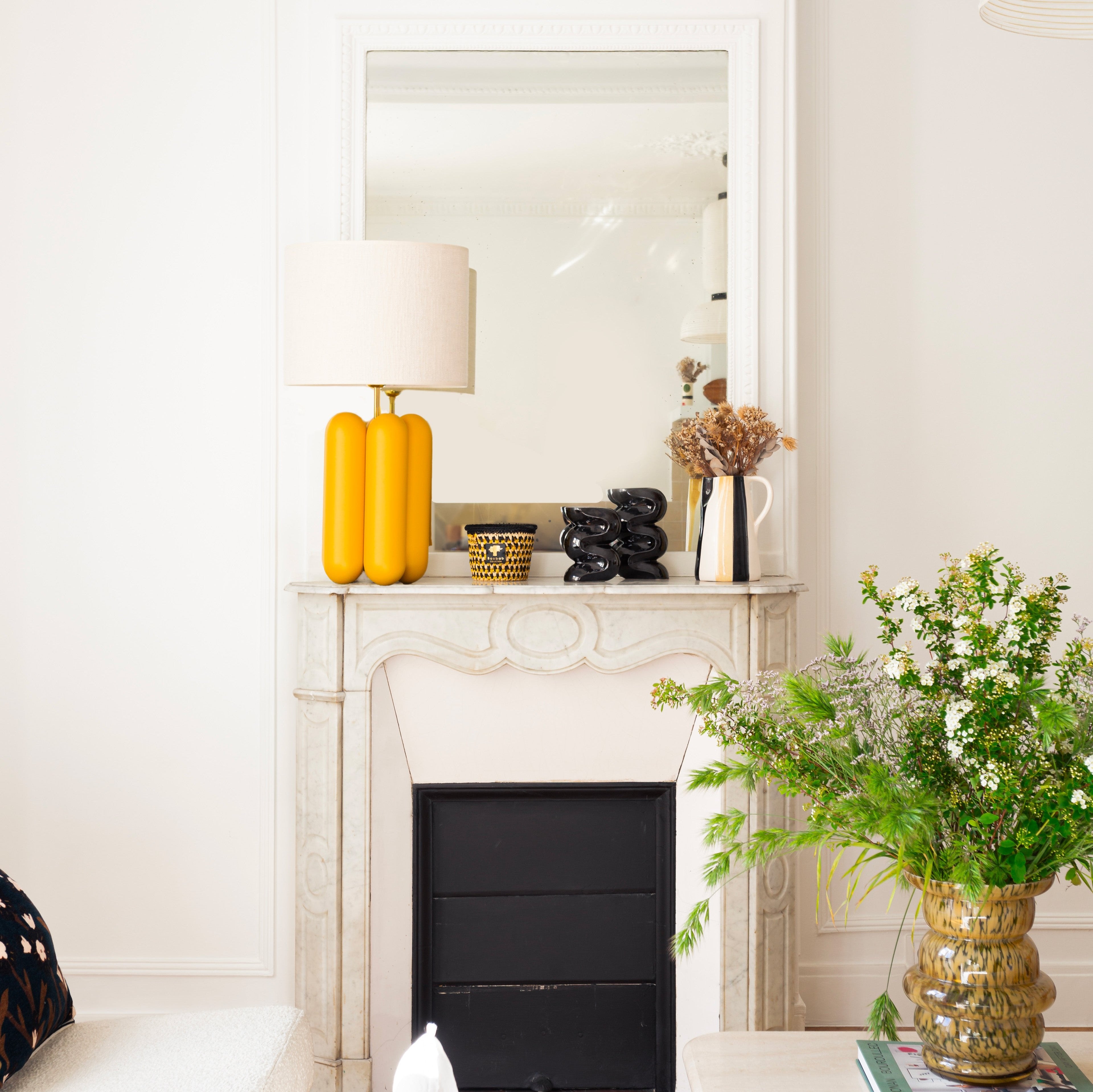 The large Charlotte Lamp - Amber