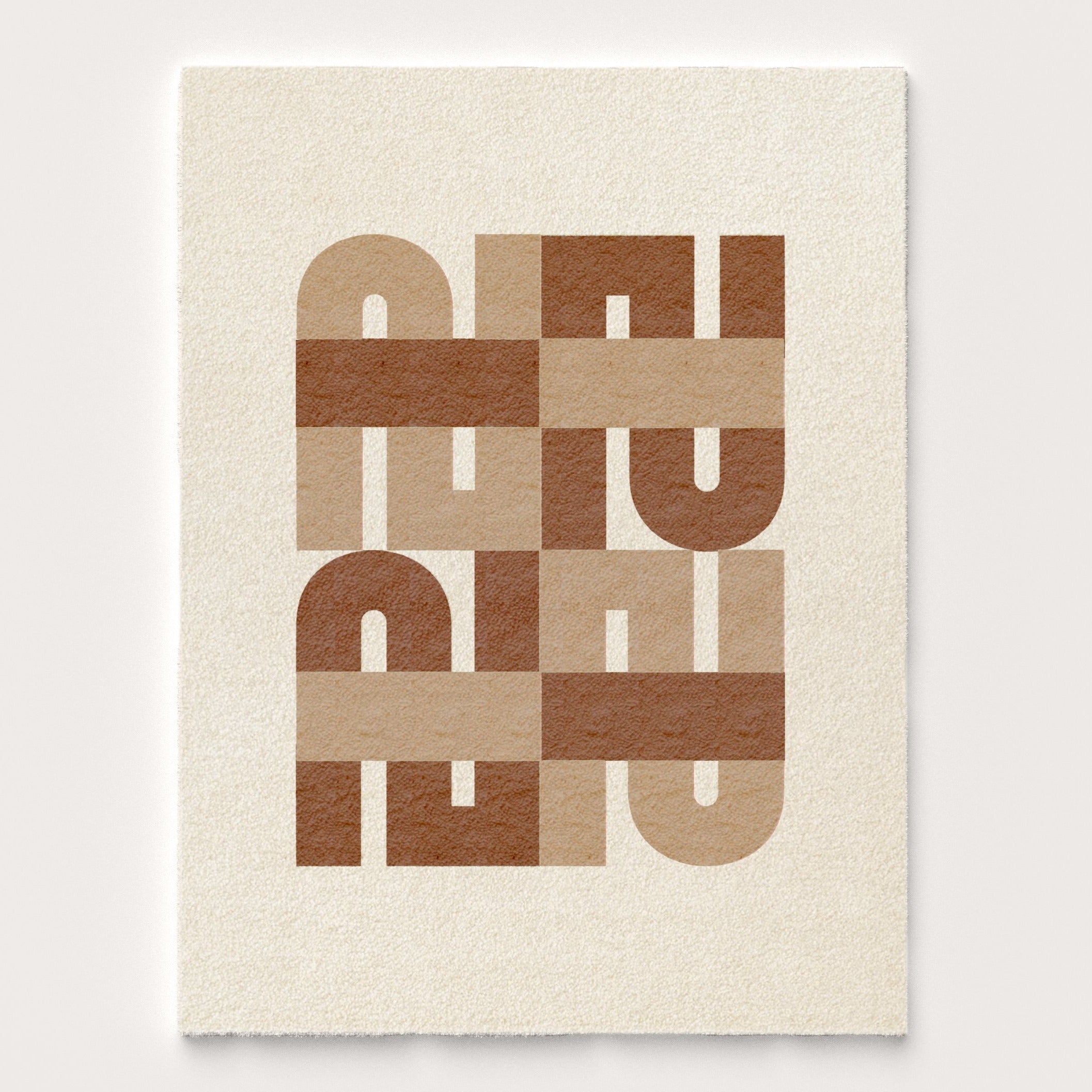 découvrez le tapis seventies Baba couleur beige et crème! Ces formes géométriques sont inspirées de l’école du Bauhaus, donnant au tapis un style seventies et contemporain. Made in France & Fait Main Le tapis nait d’une collaboration avec PINTON, l’une des plus grandes références du tapis et de la tapisserie d’exception depuis maintenant 150 ans.