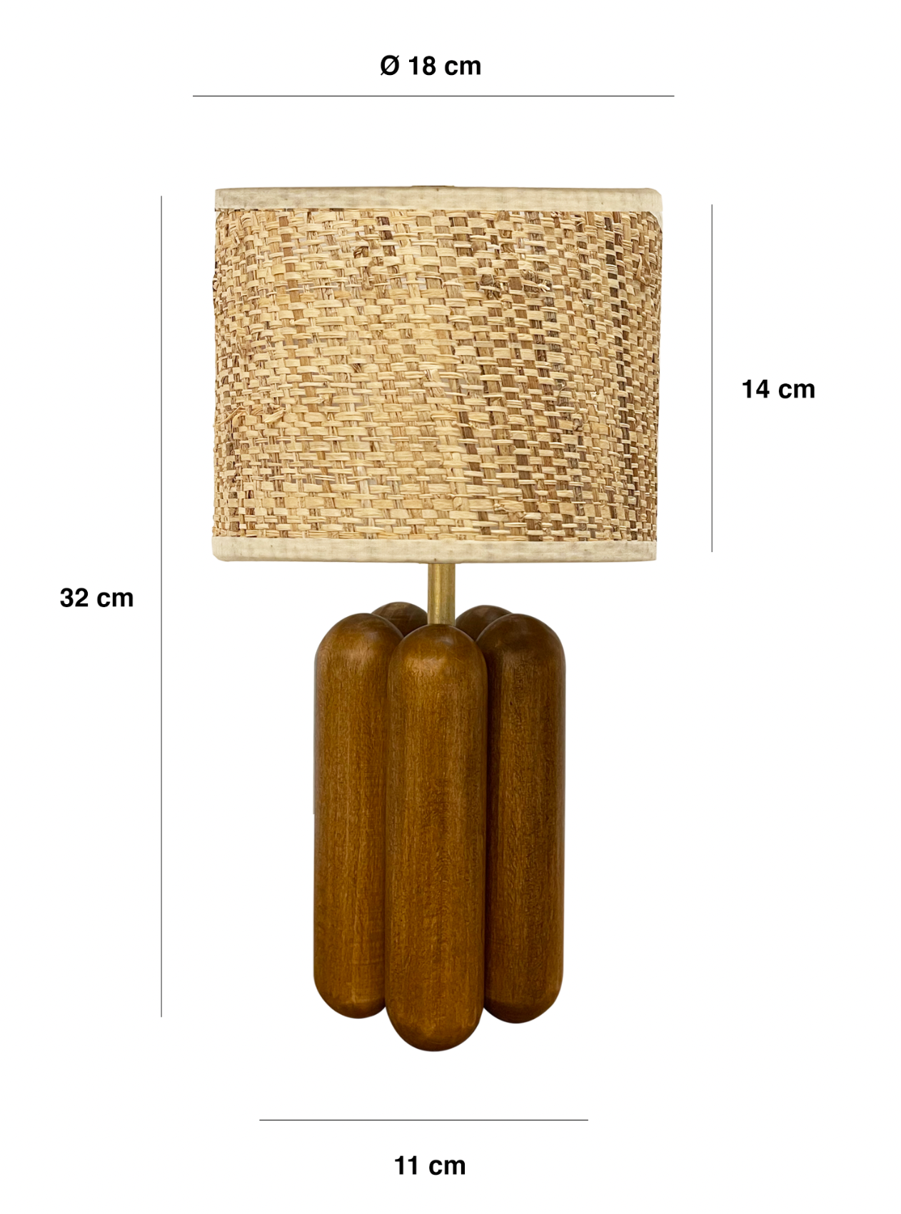 Charlotte's Little Lamp - Wood