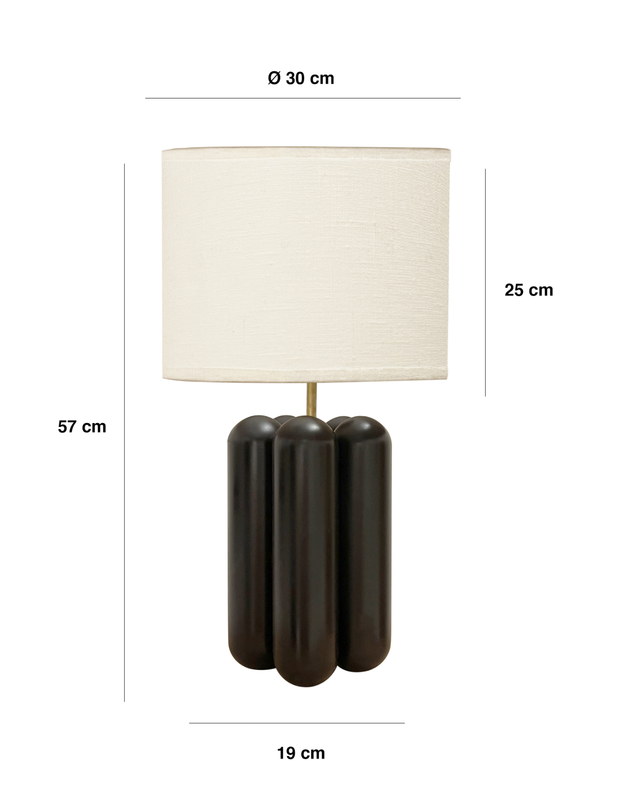The Charlotte Lamp - Black