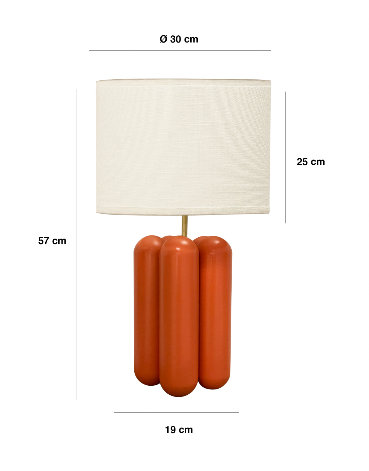 La Lampe Charlotte - Corail