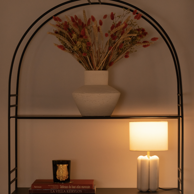 The Little Charlotte Lamp - Cream White