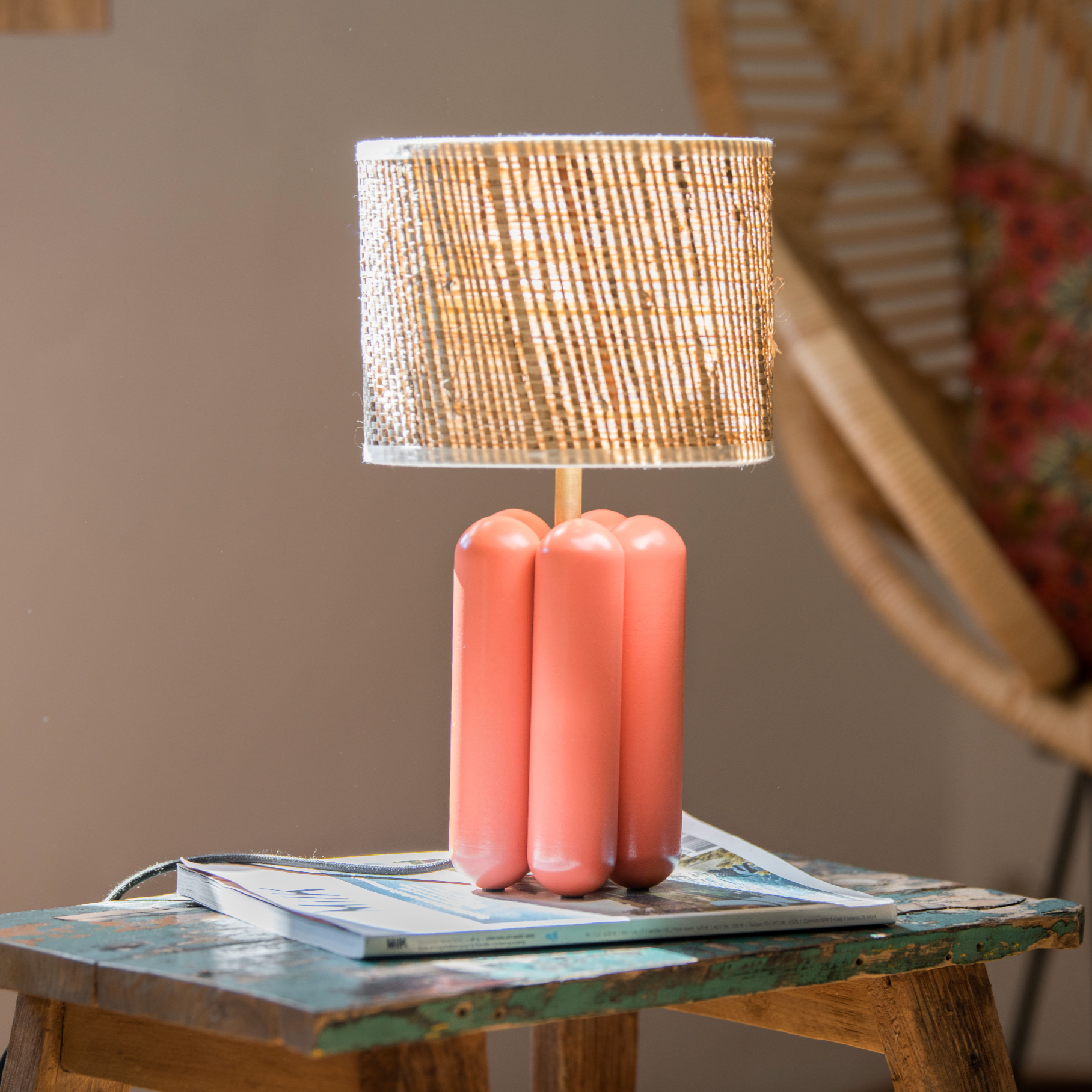 The Little Charlotte Lamp - Coral