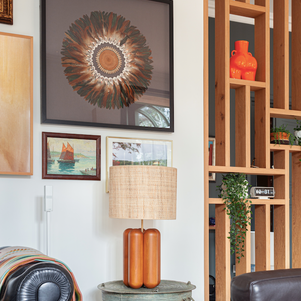 The large Charlotte Lamp - Wood