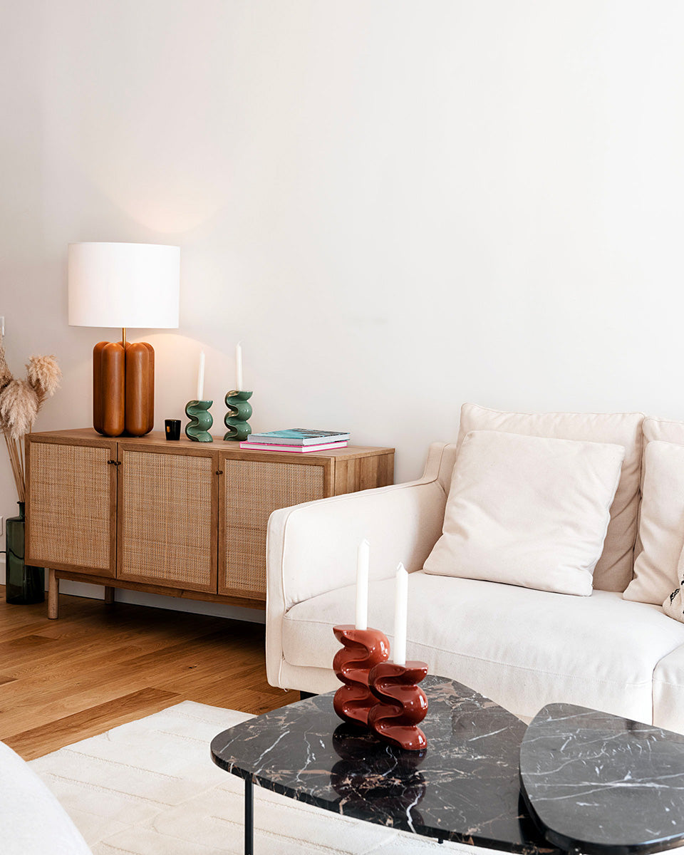 The Charlotte Lamp - Wood