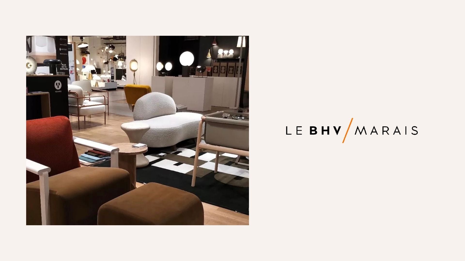 Cosin Paris au BHV Marais sur le stand Yourse.co