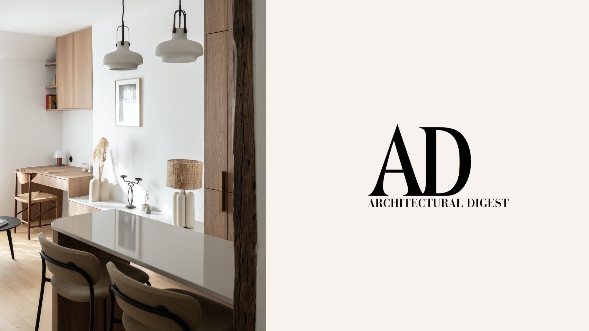 La lampe Charlotte dans AD Magazine