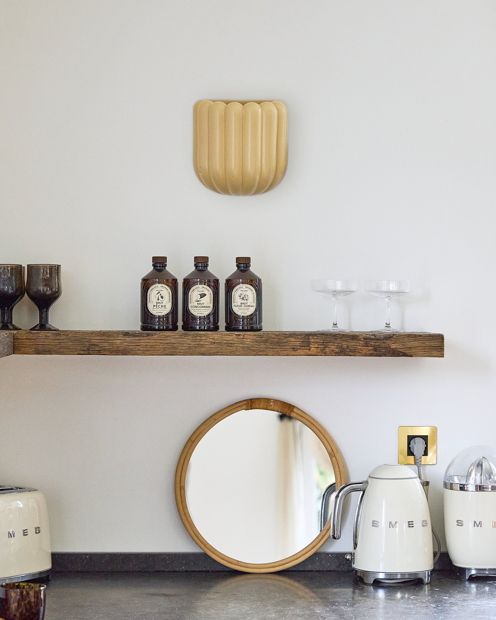 The Cannelle wall light - Cream