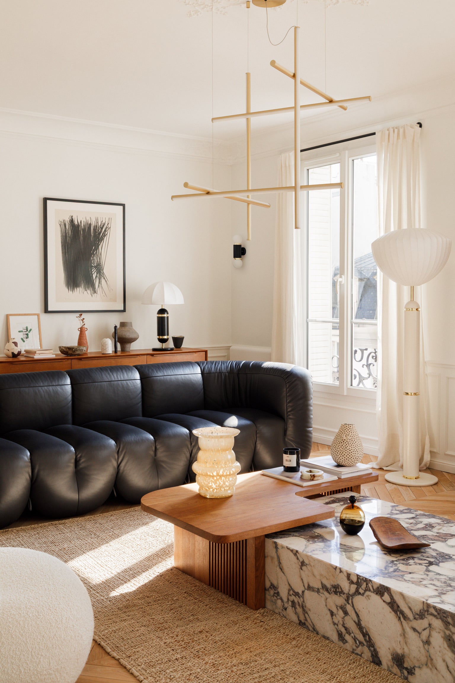 The Hélène wall light - Black