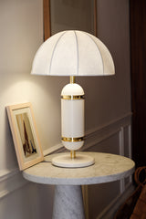 La lampe à poser Rosalie - Crème