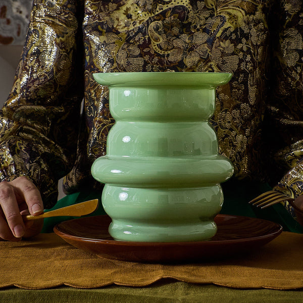 Vase en verre soufflé Le Petit Dôme