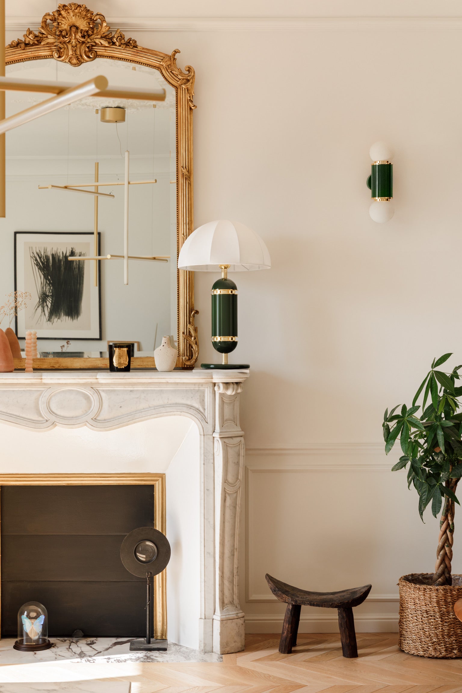 The Rosalie table lamp - Green