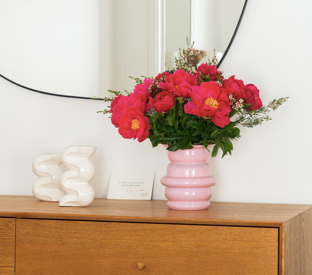 Vase en verre soufflé Le Petit Dôme