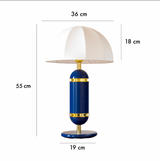 La lampe à poser Rosalie - Bleu
