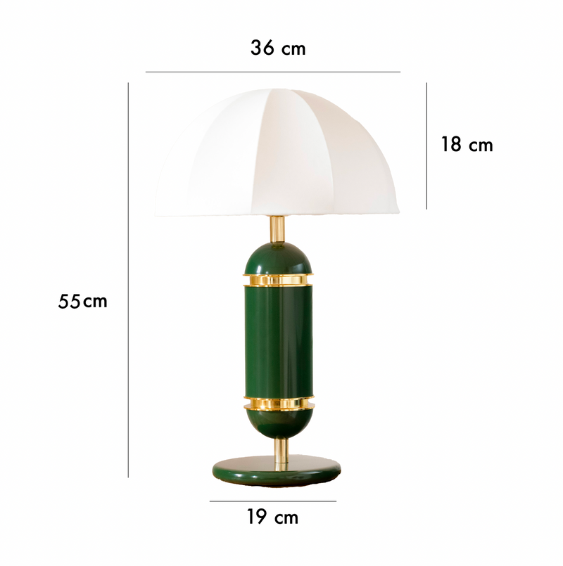La lampe à poser Rosalie - Vert