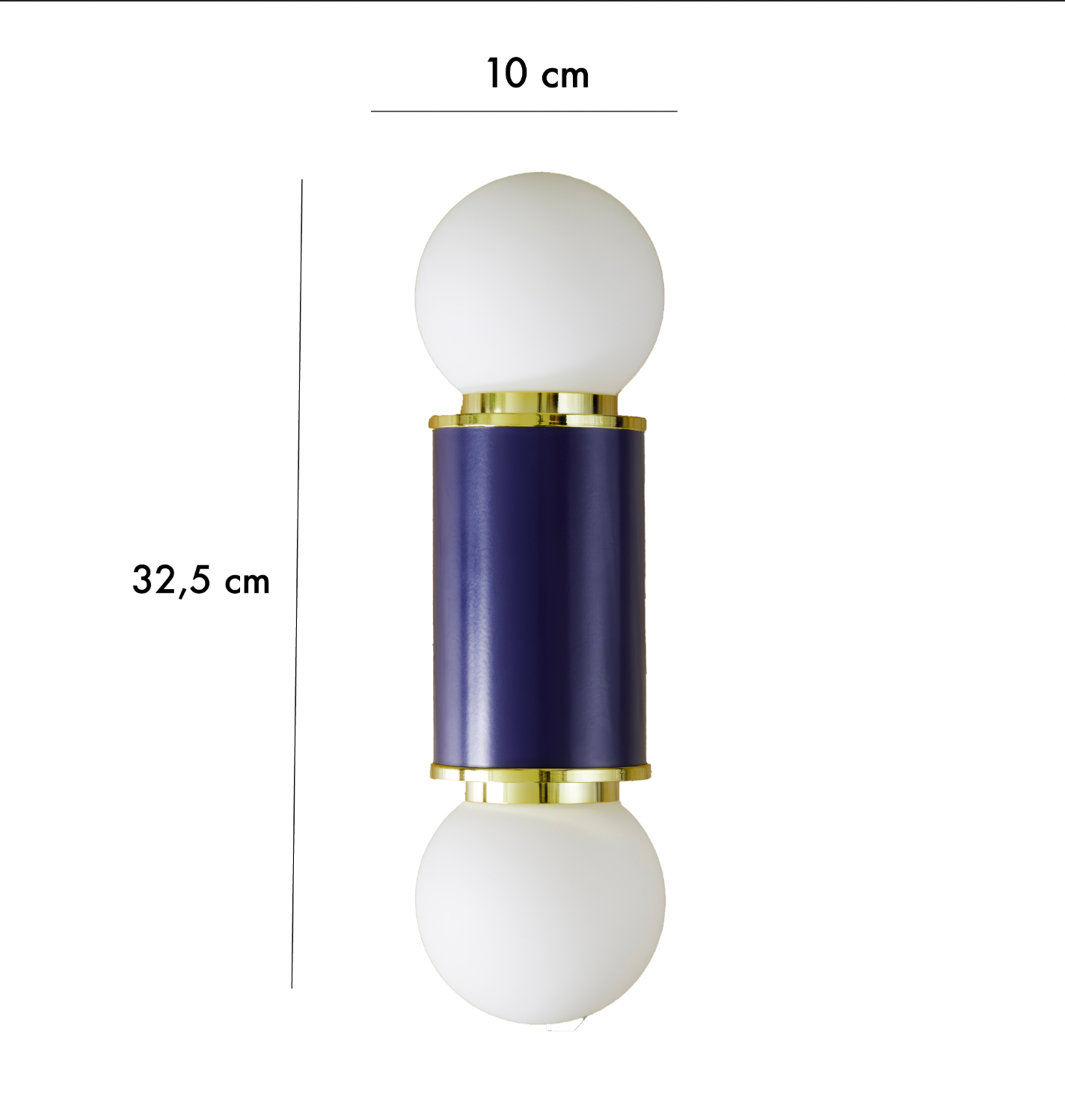 The Hélène wall light - Blue