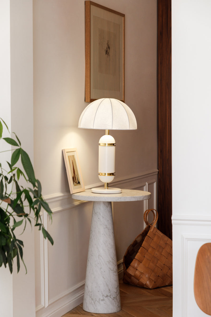 La lampe à poser Rosalie - Crème