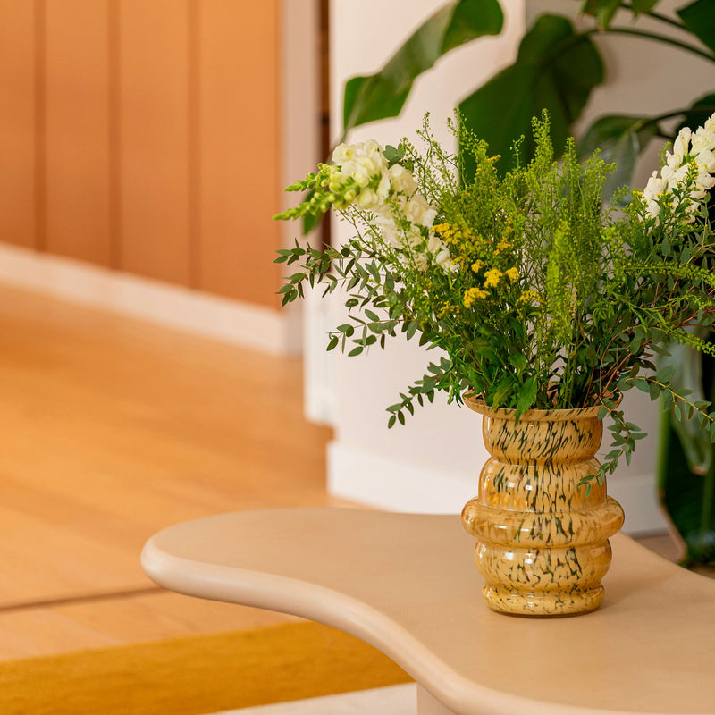 Vase en verre soufflé Le Dôme