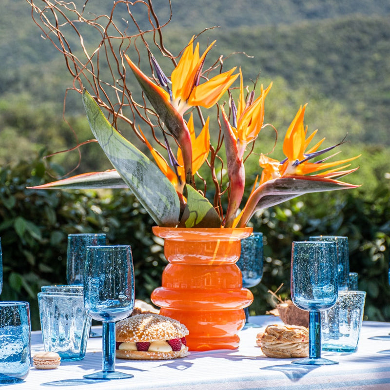 Vase en verre soufflé Le Petit Dôme