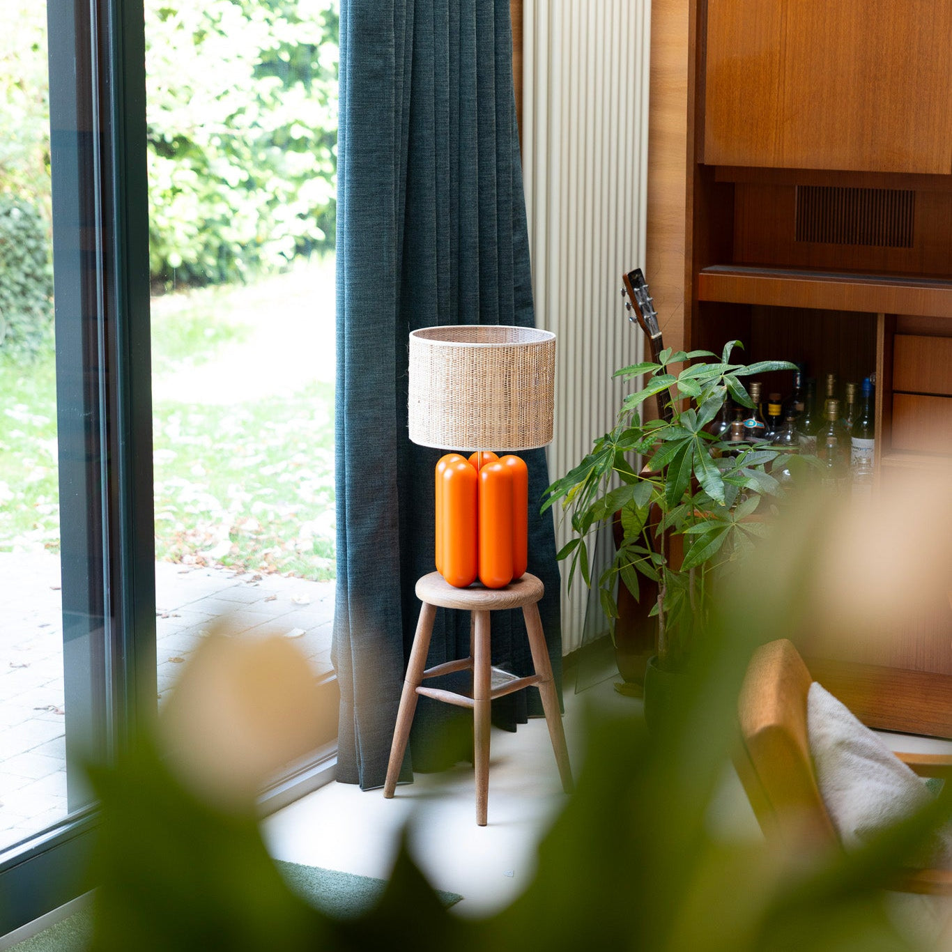 The Charlotte Lamp - Pop Orange