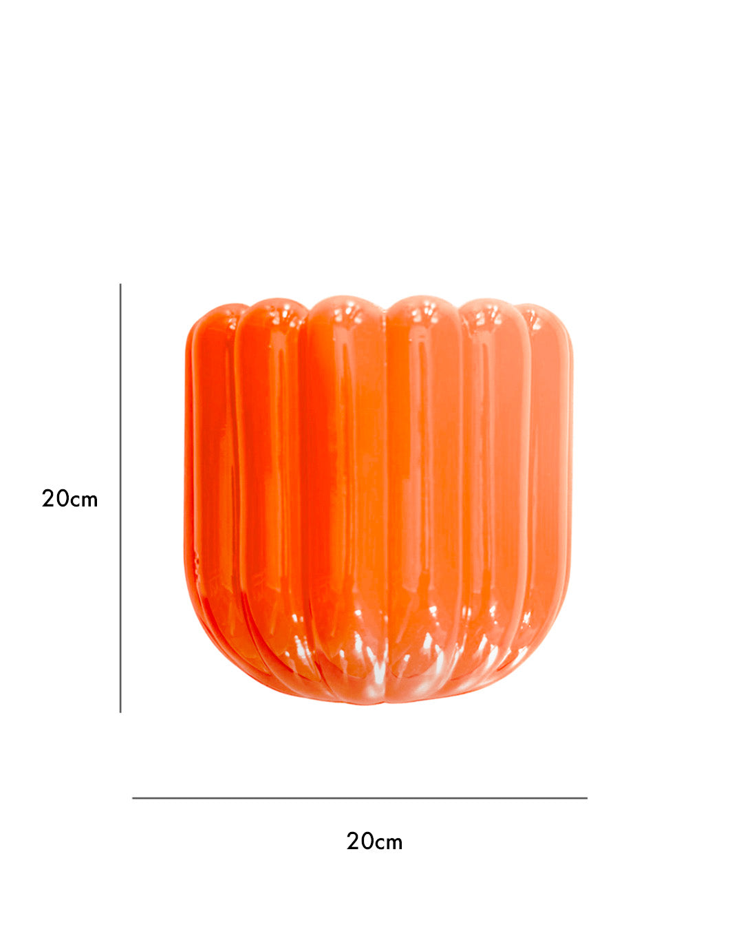The Cannelle wall light - Pop Orange