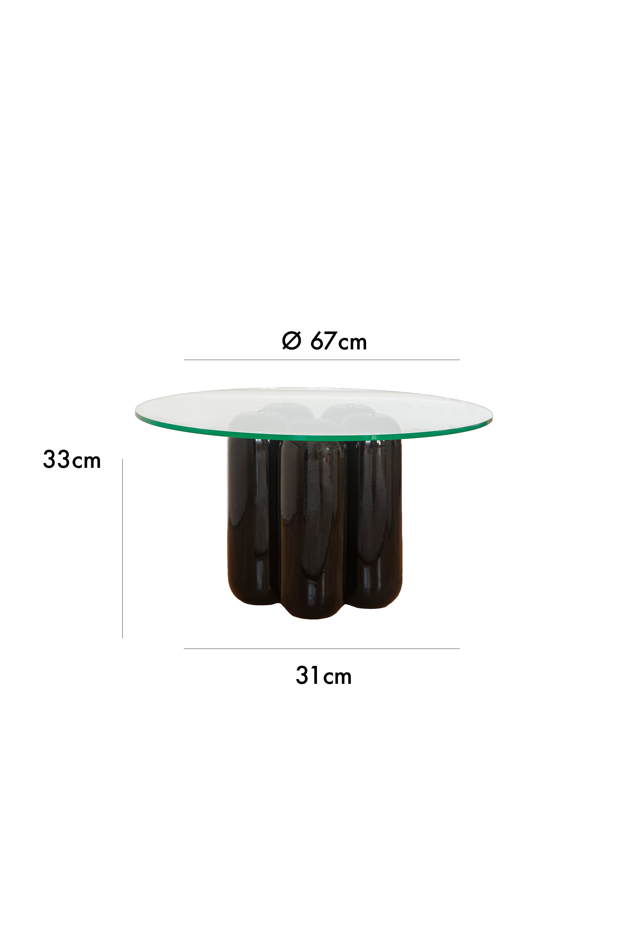 Table basse Charlotte - Noir