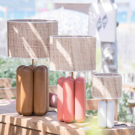 The large Charlotte Lamp - Wood