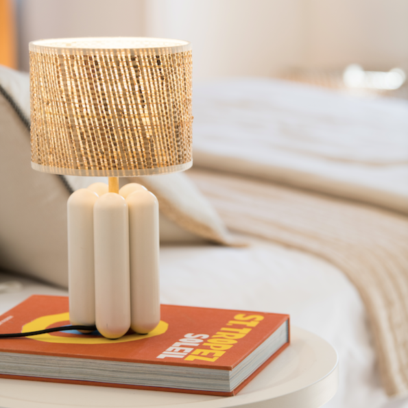 The Little Charlotte Lamp - Cream White 
