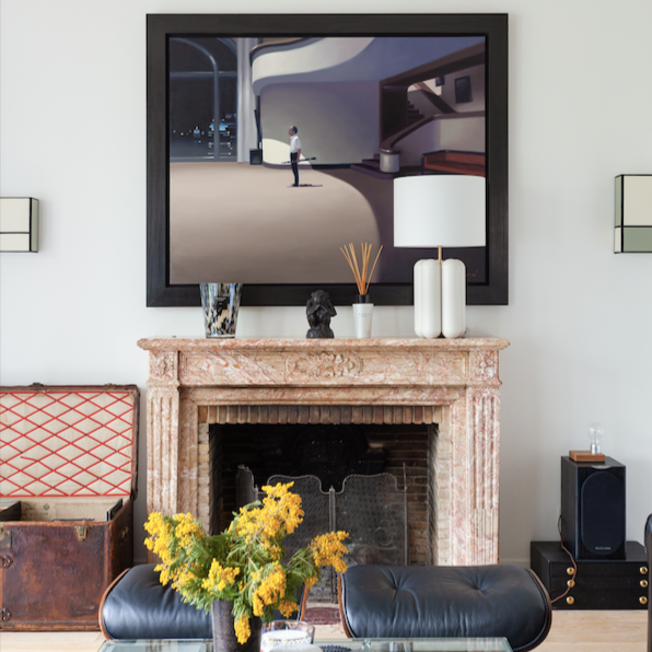 The large Charlotte Lamp - Cream White