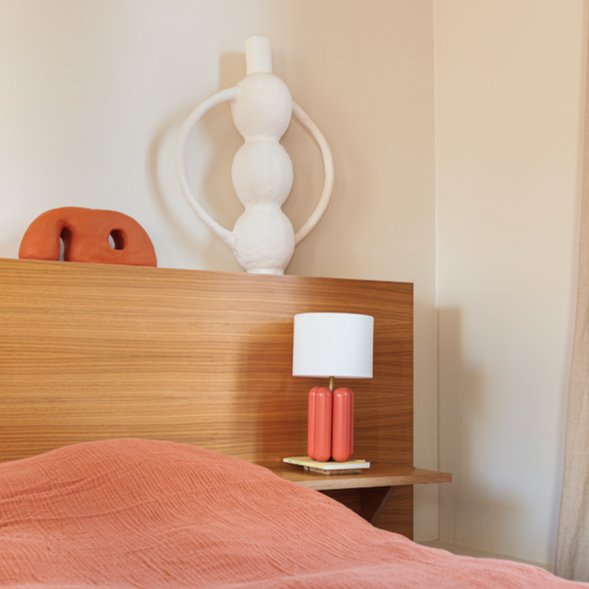 The Little Charlotte Lamp - Coral