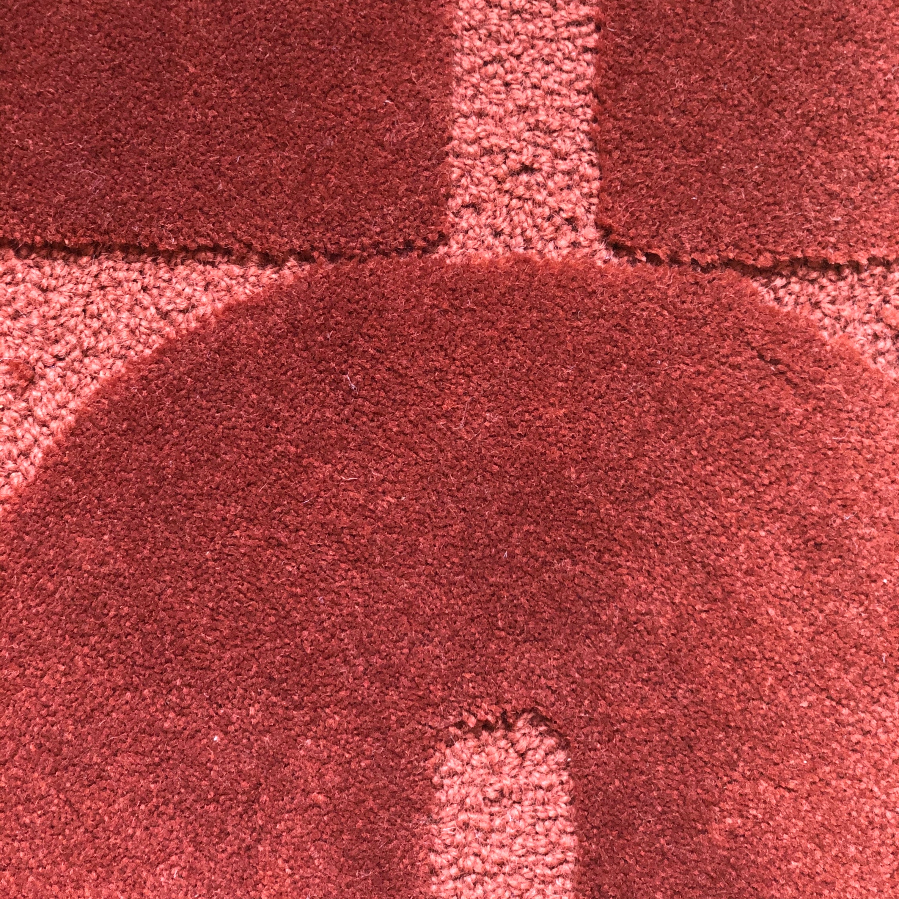 Le Tapis en laine Opéra - Terracotta